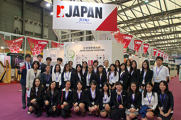 【上海乐器展2014】日本馆展台助理派遣业务
