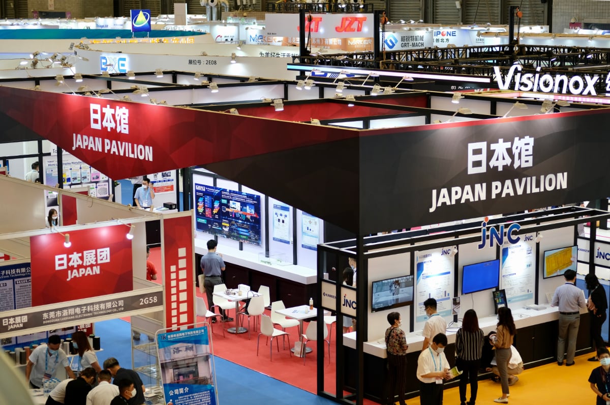 日本パビリオンがDIC2021国際ディスプレイ技術・応用イノベーション展にお目見え